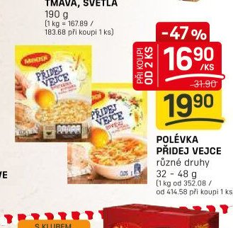 POLÉVKA PŘIDEJ VEJCE