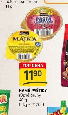 HAMÉ PAŠTIKY