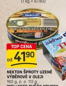 NEKTON ŠPROTY UZENÉ