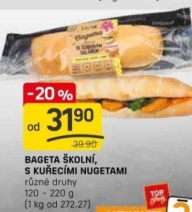 Obložená bageta