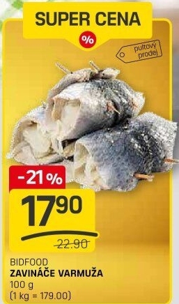 Zavináče Bidfood