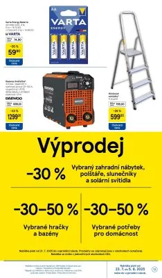 akční leták Tesco 23.7.2025-29.7.2025