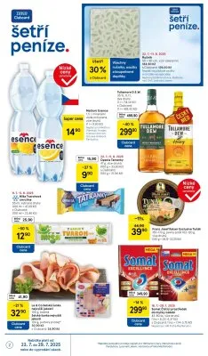 akční leták Tesco 23.7.2025-29.7.2025