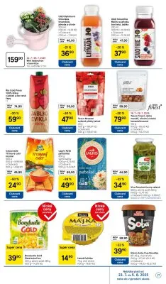 akční leták Tesco 23.7.2025-29.7.2025