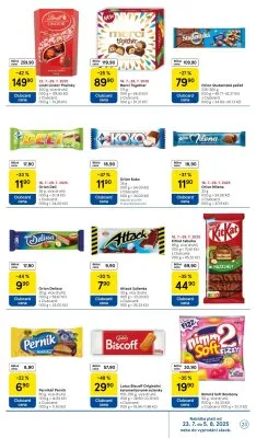 akční leták Tesco 23.7.2025-29.7.2025