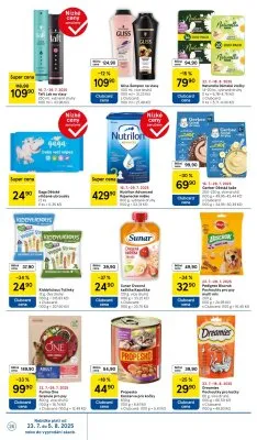 akční leták Tesco 23.7.2025-29.7.2025