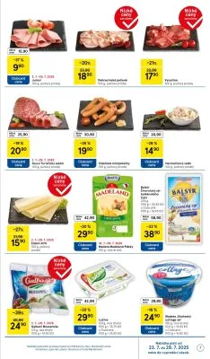 akční leták Tesco 23.7.2025-29.7.2025