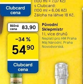 Původní Sklepmistr