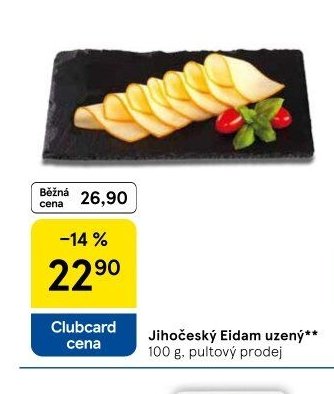 Jihočeský Eidam uzený