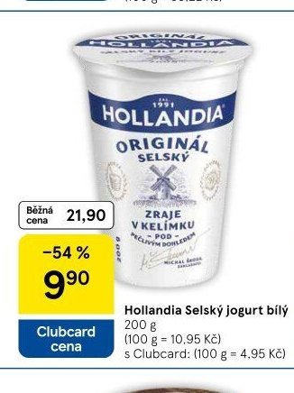 Hollandia Selský jogurt bílý
