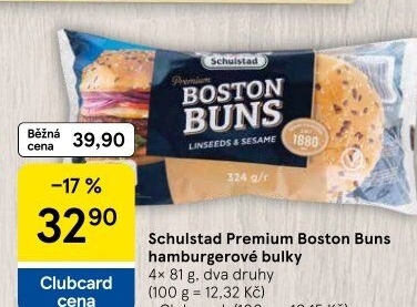 Bulky na hamburger Schulstad