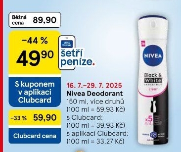 Deodorant sprej Nivea