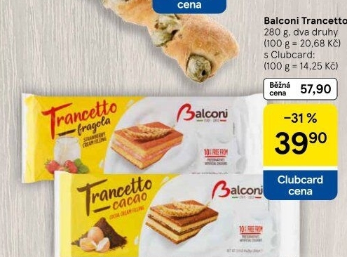 Dezert Trancetto Balconi