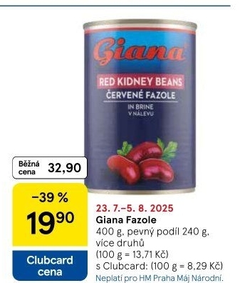 Fazole Giana