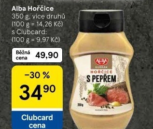 Hořčice Alba