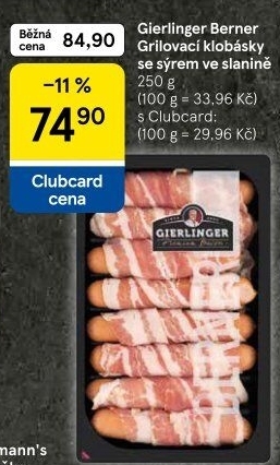 Klobásky Berner Gierlinger