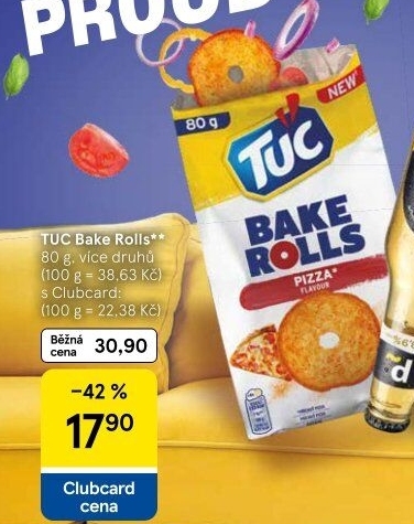 Krekry Bake Rolls Tuc