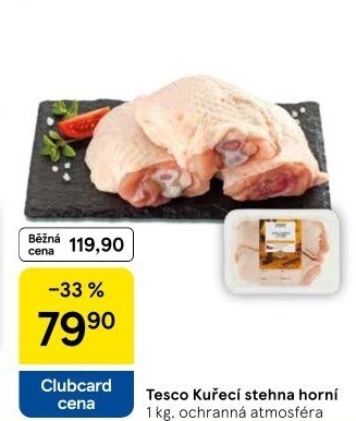 Kuřecí stehna Tesco