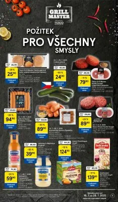 akční leták Tesco 23.7.2025-29.7.2025