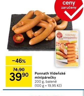 Ponnath Vídeňské minipárečky