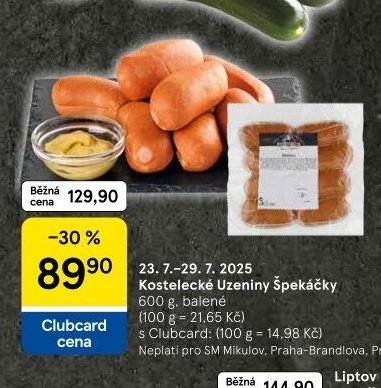Kostelecké Uzeniny Špekáčky