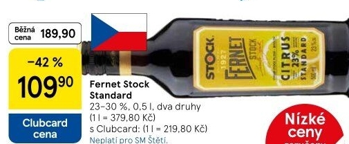 Fernet Stock Standard