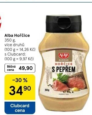 Hořčice Alba