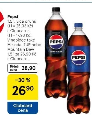 Limonáda Pepsi