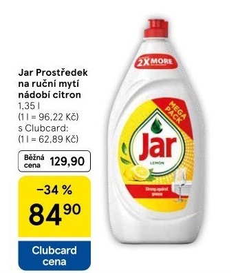 Prostředek na nádobí Jar