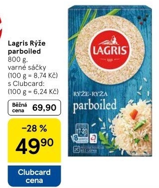 Rýže parboiled Lagris