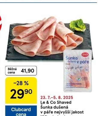 Šunka vepřová dušená nejvyšší jakosti LE&