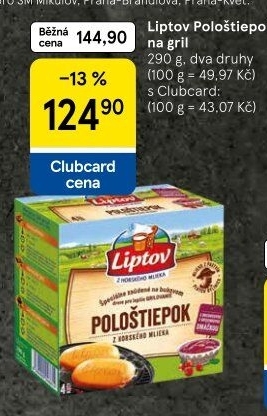 Sýr Pološtiepok na gril Liptov