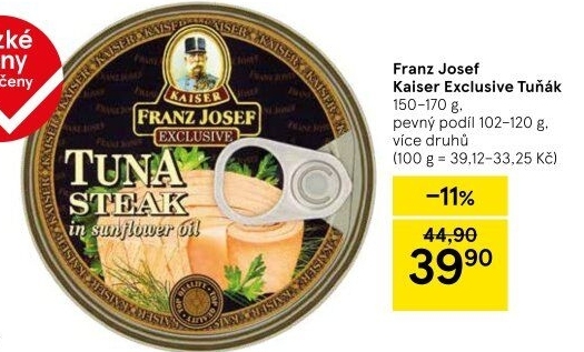 Tuňák Exclusive Franz Josef Kaiser