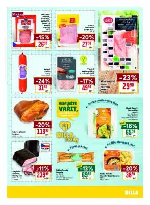 akční leták BILLA 23.7.2025-29.7.2025