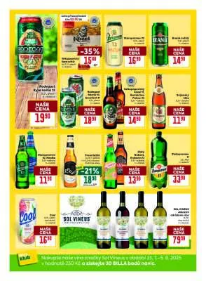 akční leták BILLA 23.7.2025-29.7.2025