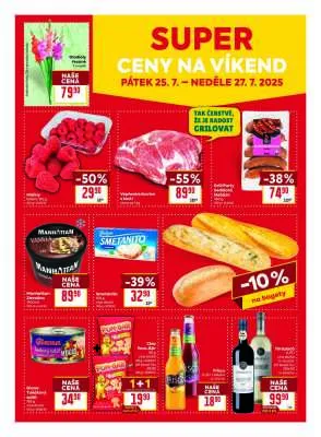 akční leták BILLA 23.7.2025-29.7.2025