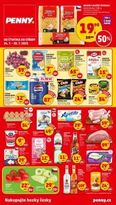 akční leták Penny Market 24.7.2025-30.7.2025