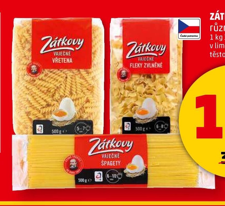 Zátkovy vaječné těstoviny