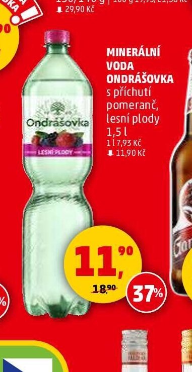 Minerální voda Ondrášovka