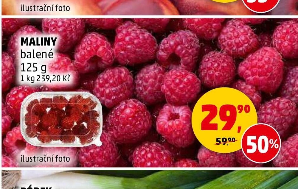 MALINY balené