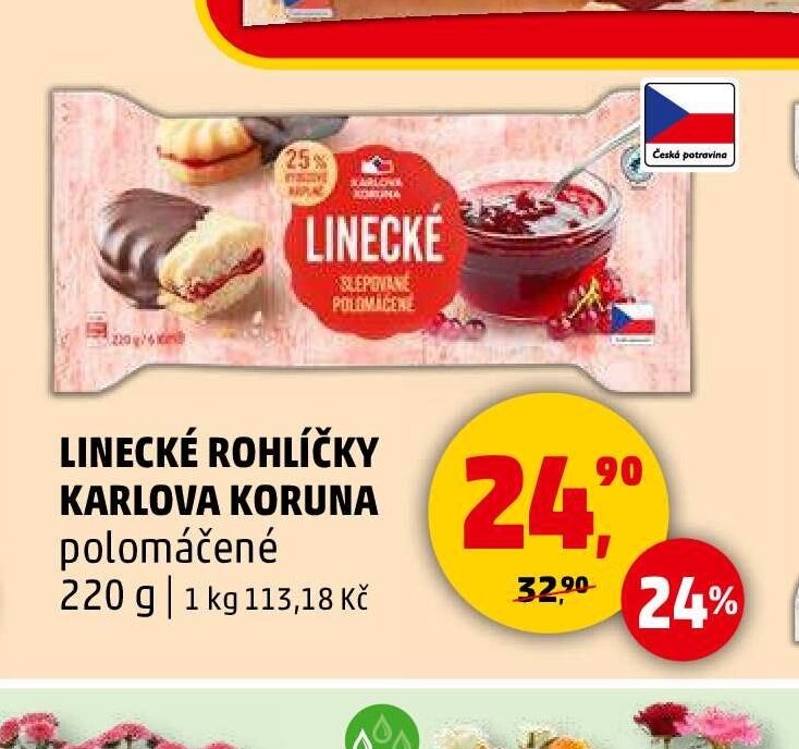 LINECKÉ ROHLÍČKY KARLOVA KORUNA