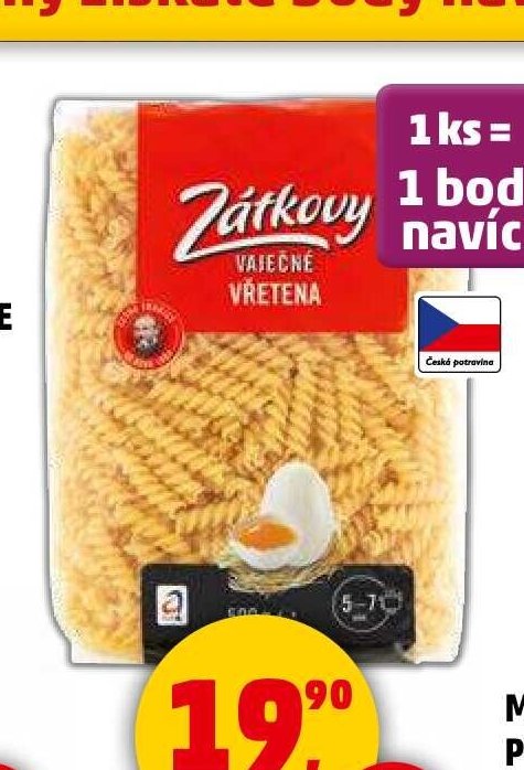 Zátkovy vaječné těstoviny