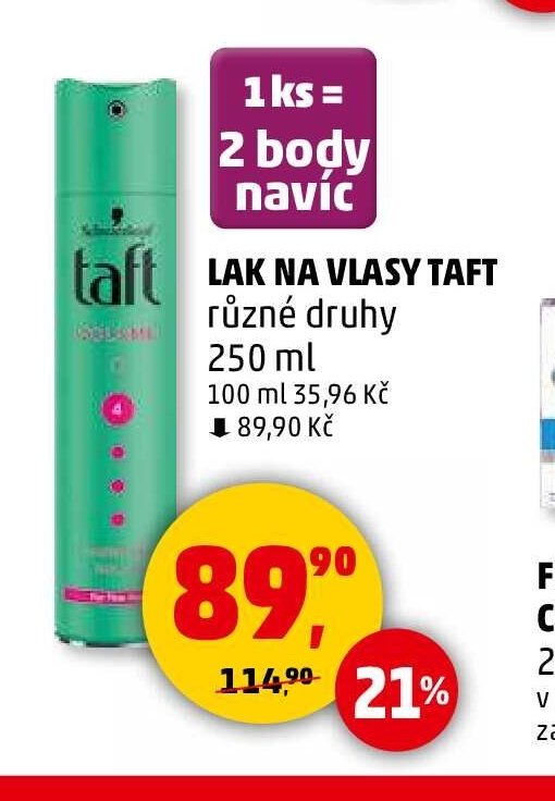 Lak na vlasy Taft