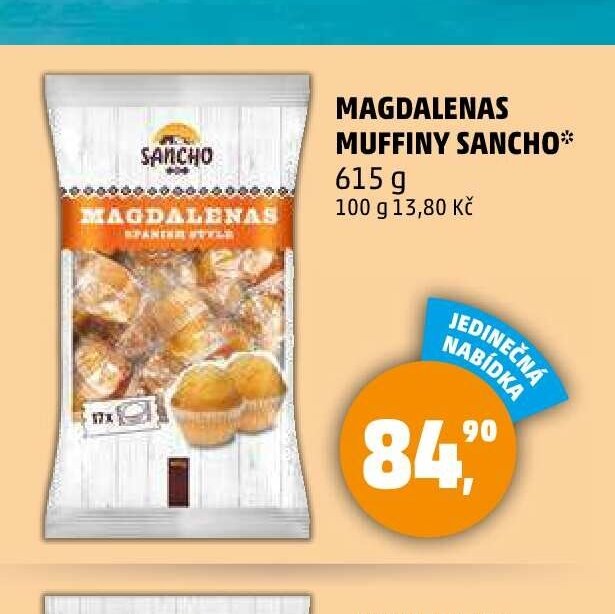 MAGDALENAS MUFFINY SANCHO