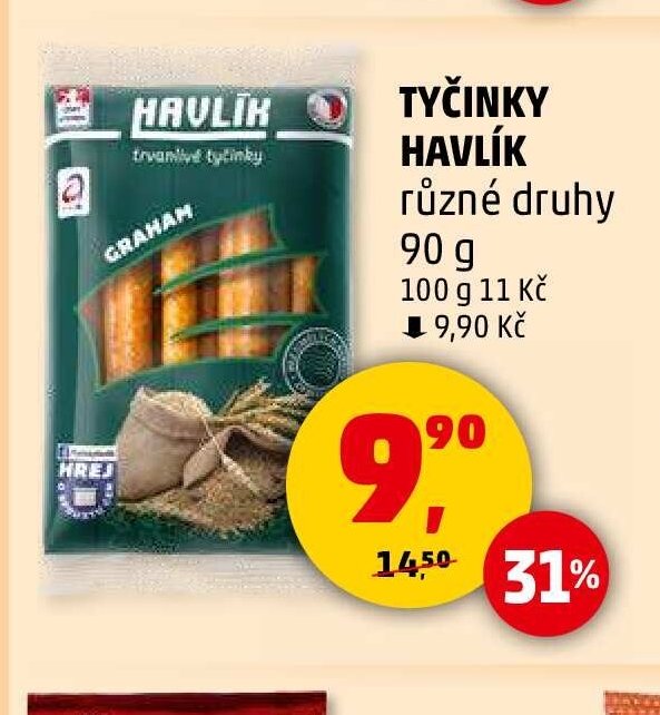 TYČINKY HAVLÍK