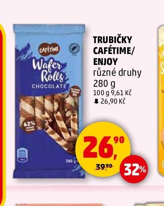 Trubičky Cafetime/Enjoy