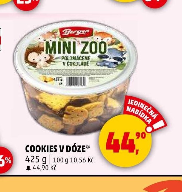 Cookies v dóze
