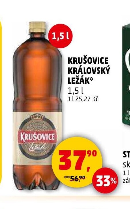 Krušovice Královský ležák 1,5 l