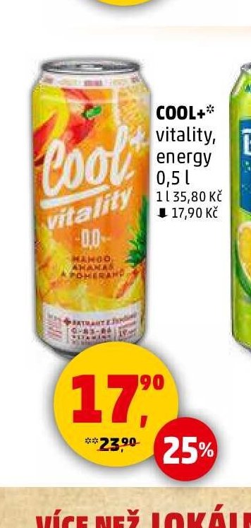 Cool vitality energy 0,5 l