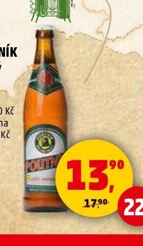 Poutník světlý ležák 0,5 l